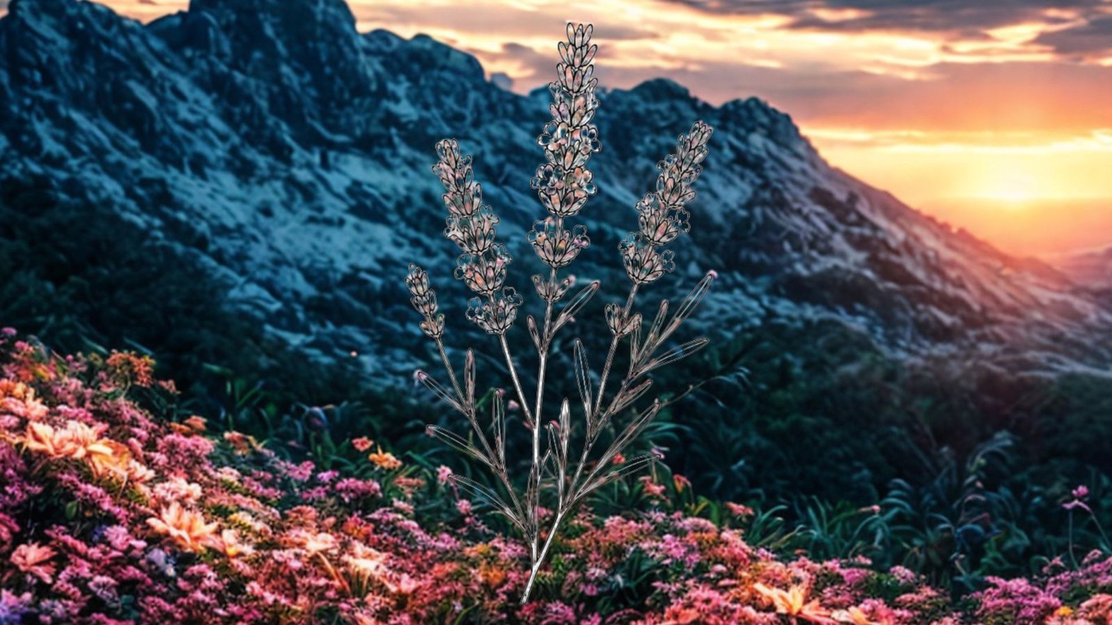 Serene Lavender Botanical